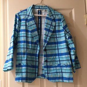 NEW WITHOUT TAGS Liz Claiborne Blue Blazer